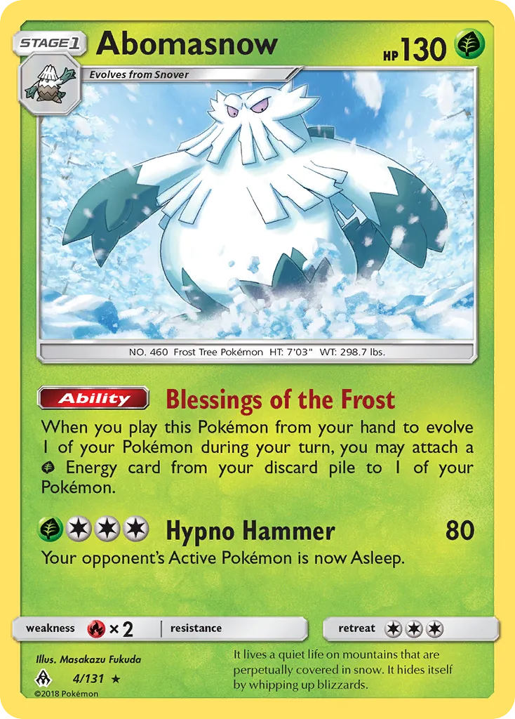 Abomasnow card image