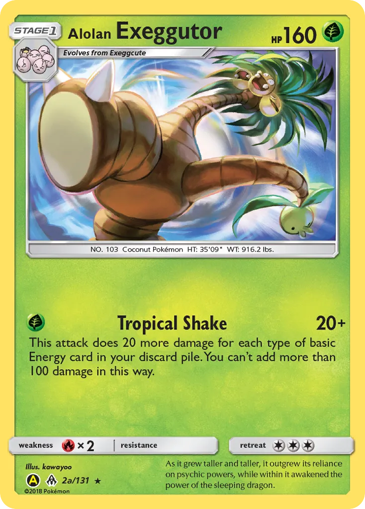 Alolan Exeggutor card image