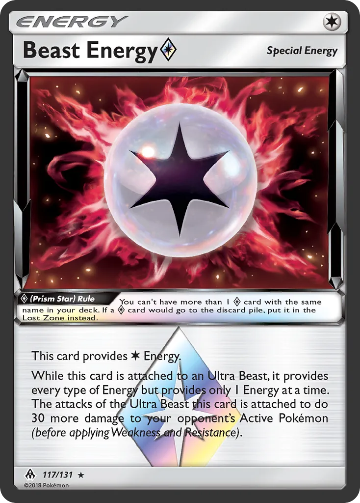 Beast Energy Prism Star card image