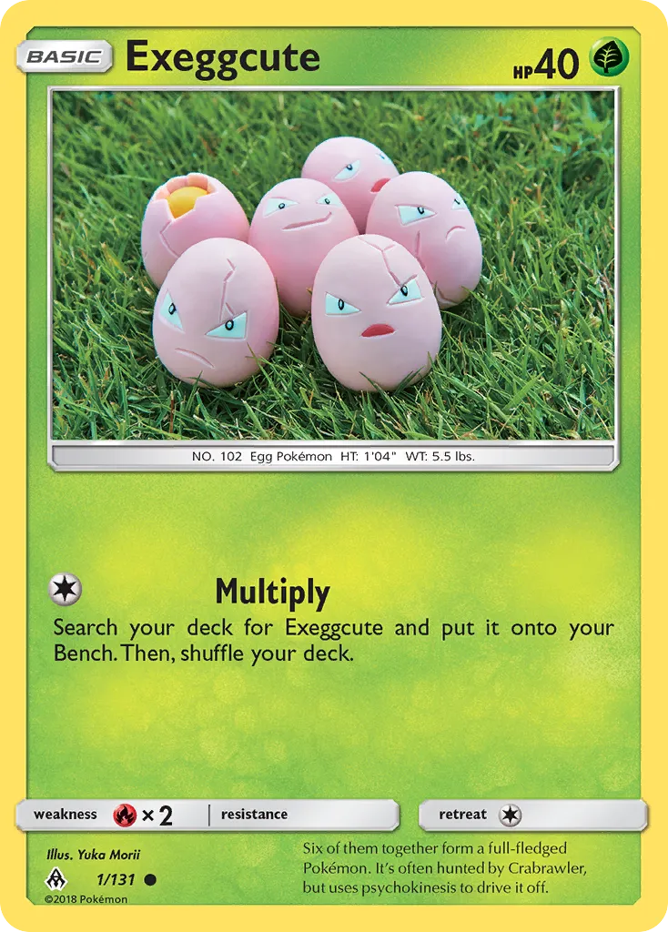 Exeggcute card image