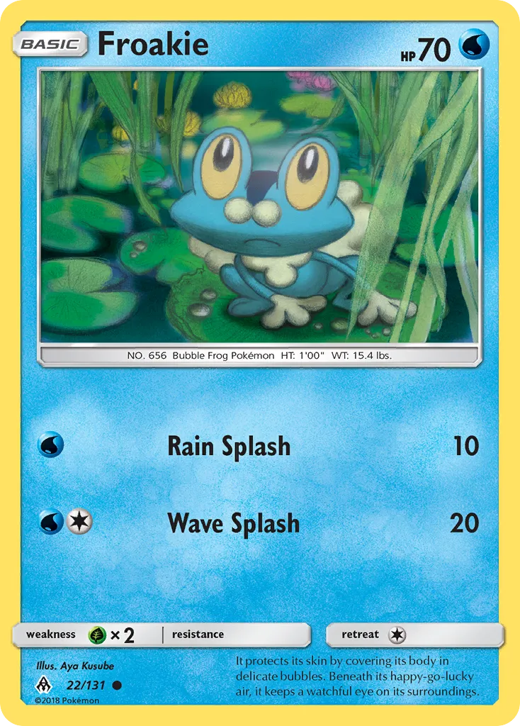 Froakie card image