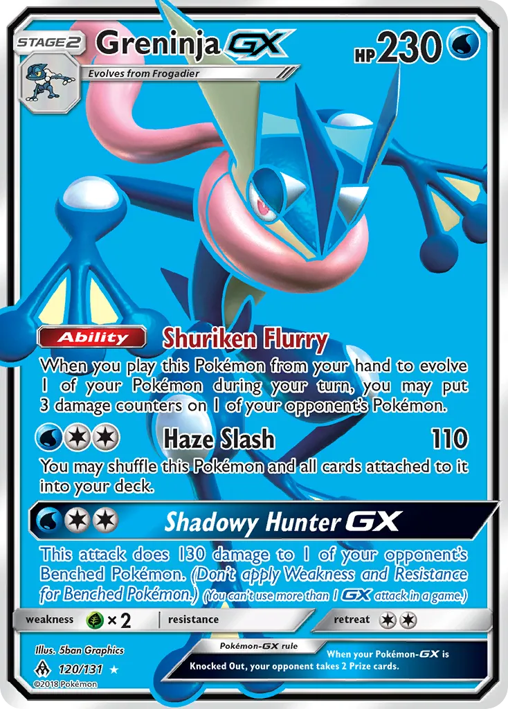 Greninja-GX #120 card image