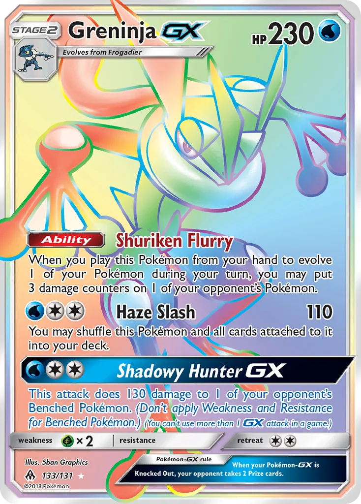 Greninja-GX #133 card image