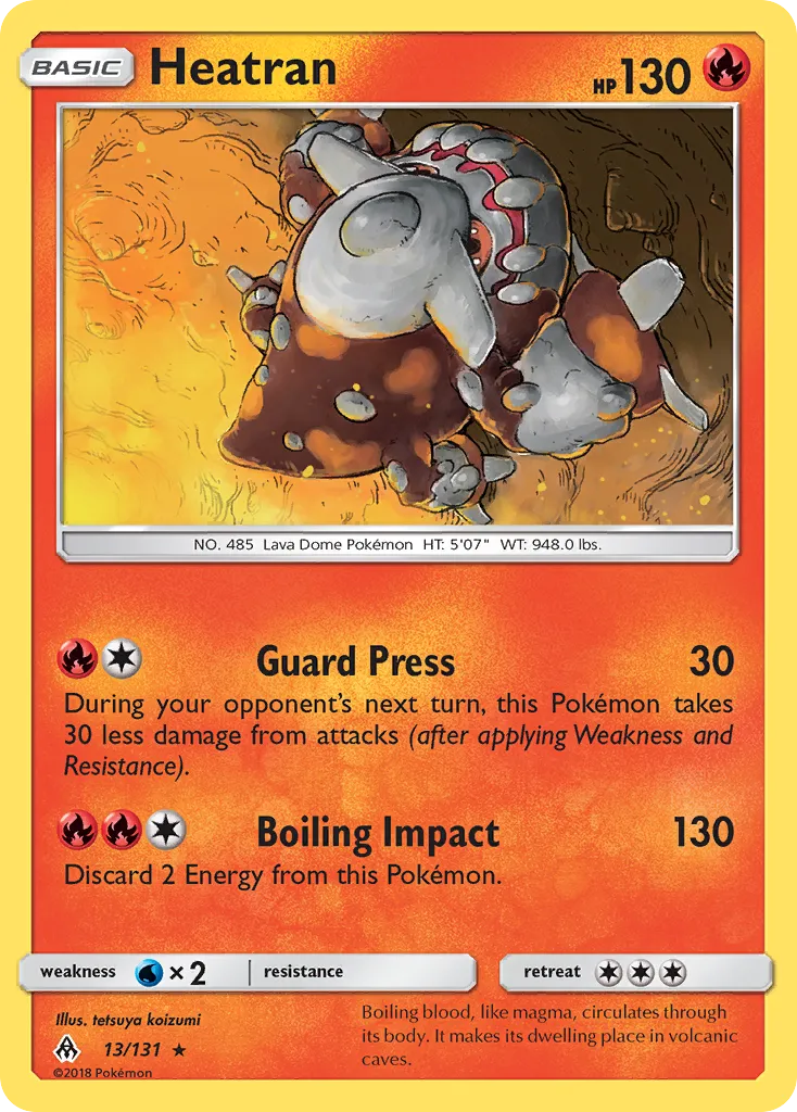 Heatran card image