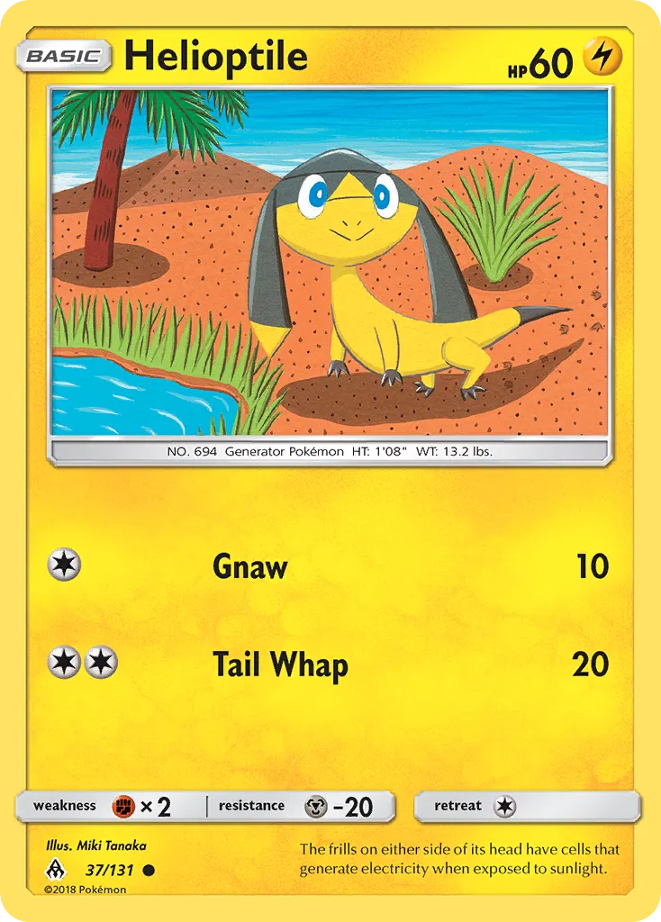 Helioptile card image