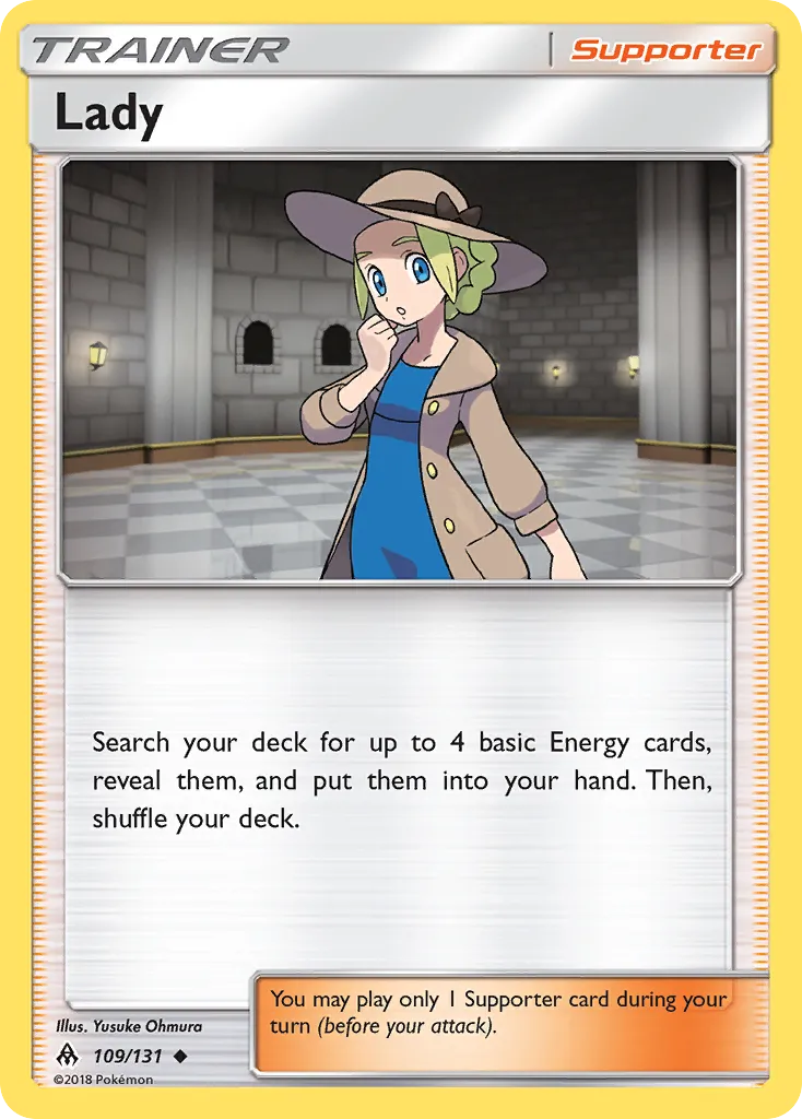 Lady card image