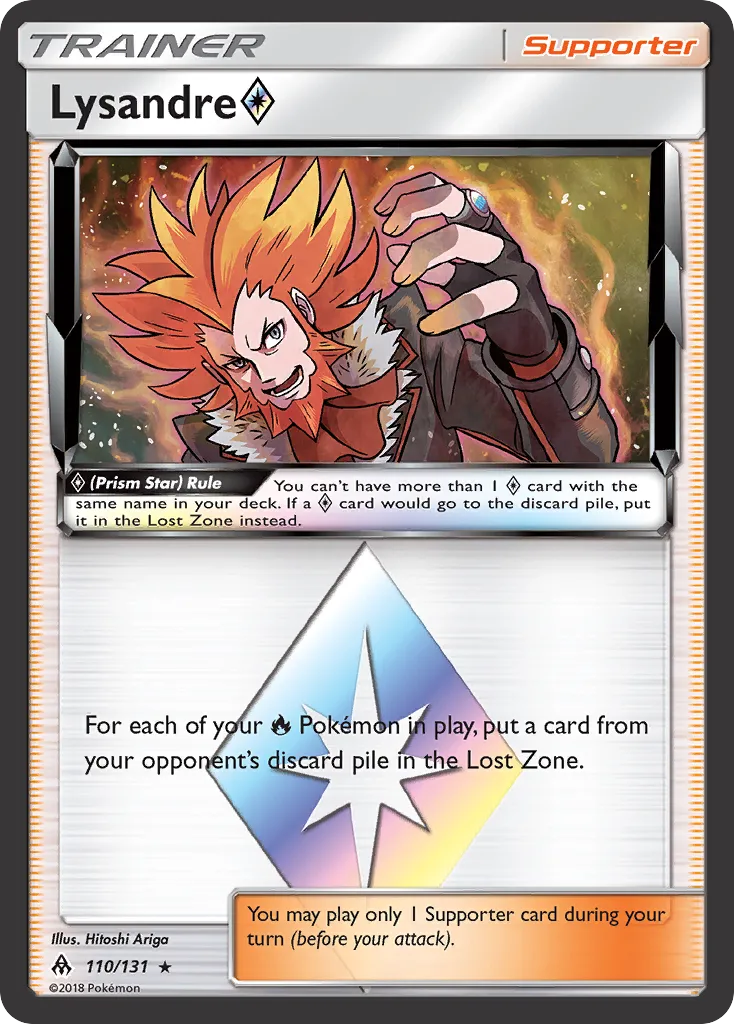 Lysandre Prism Star card image