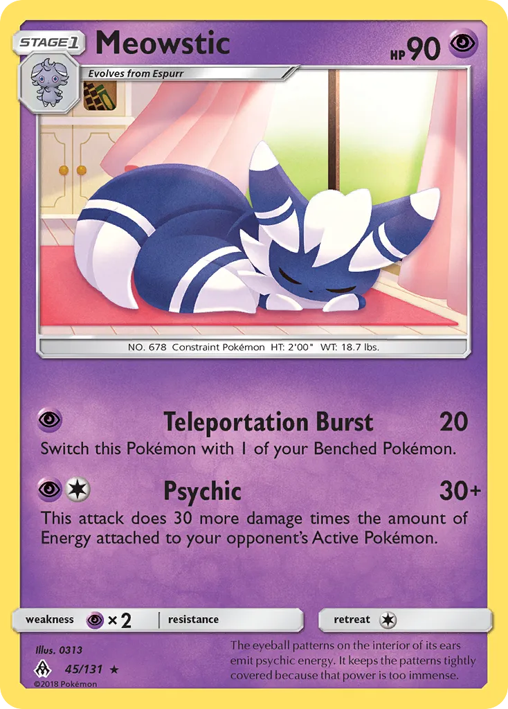 Meowstic card image