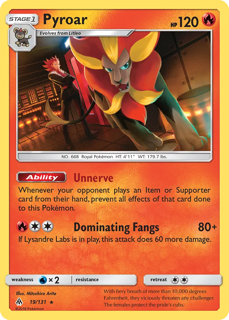 Pyroar card image
