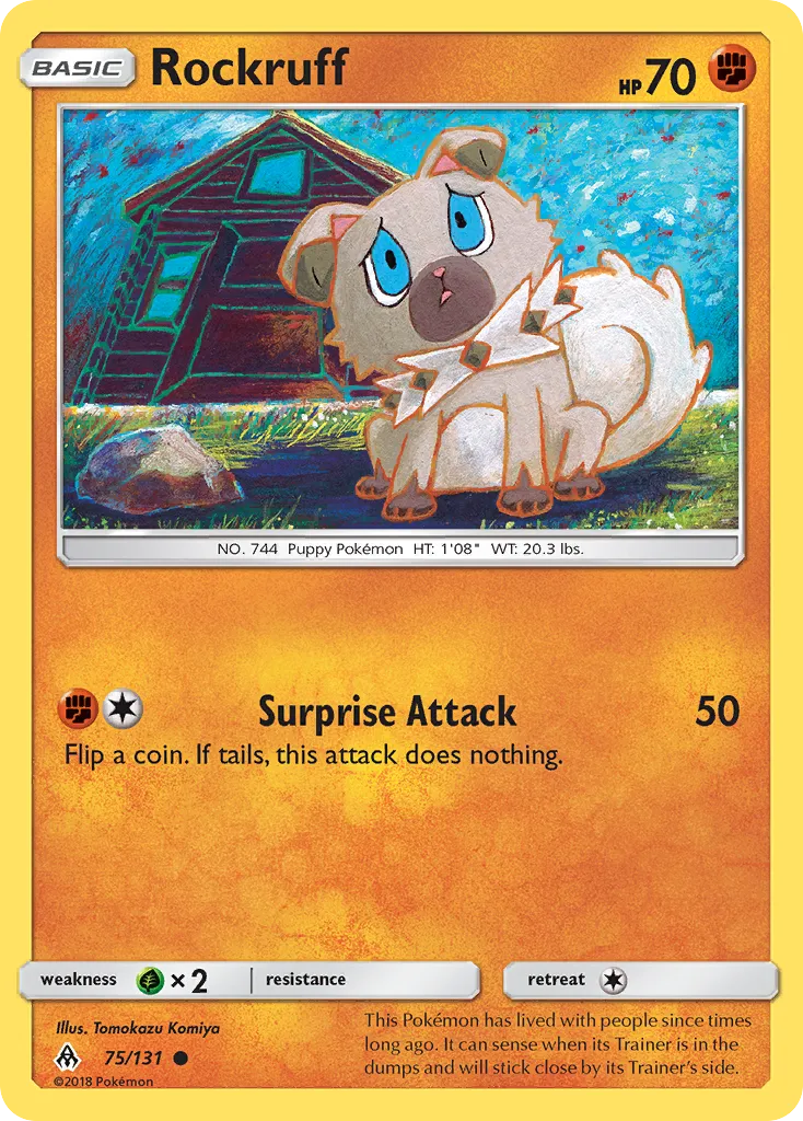 Rockruff card image