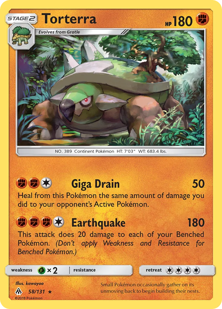 Torterra card image