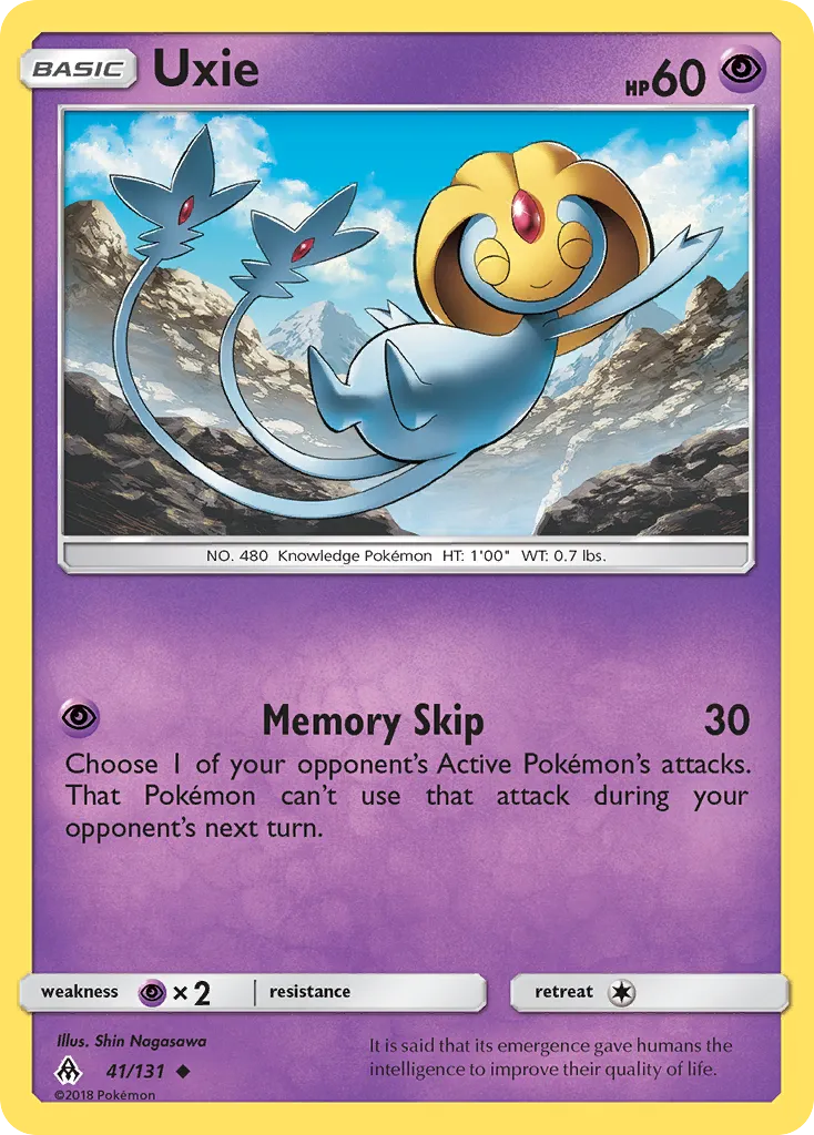Uxie card image