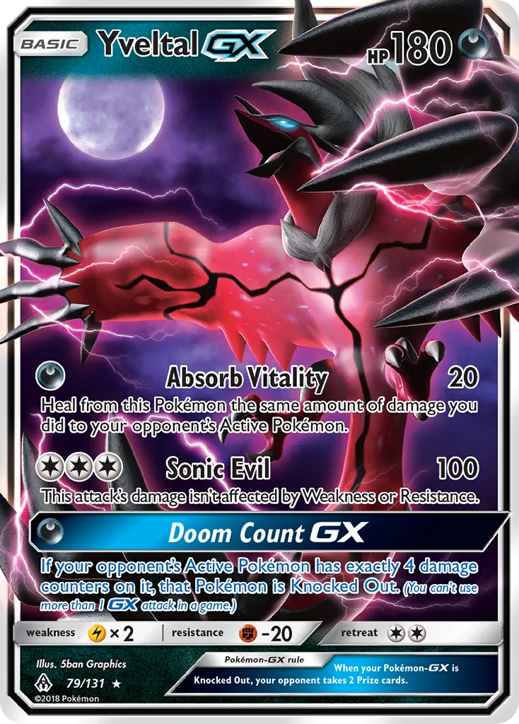Yveltal-GX card image