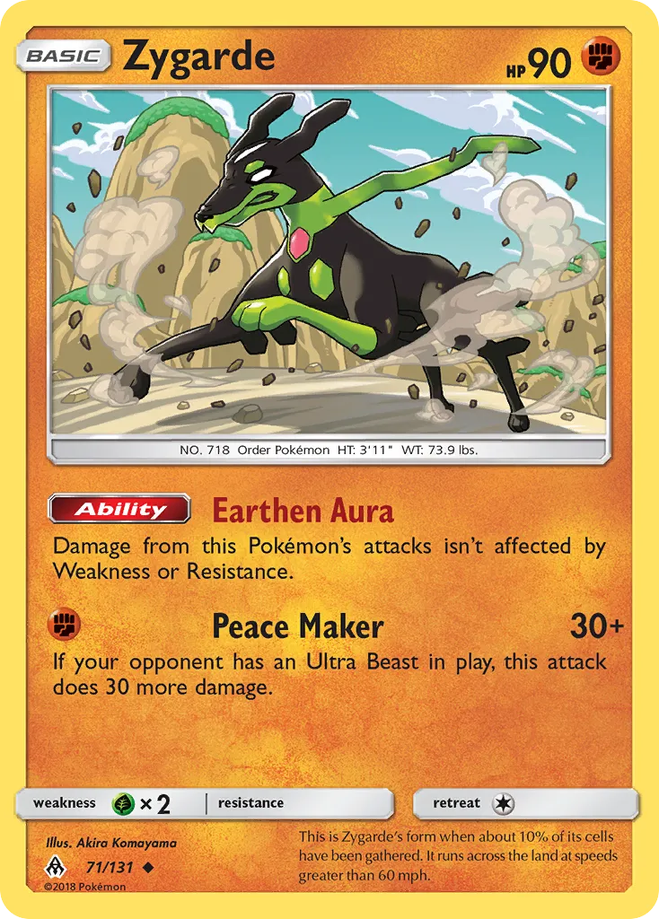 Zygarde card image