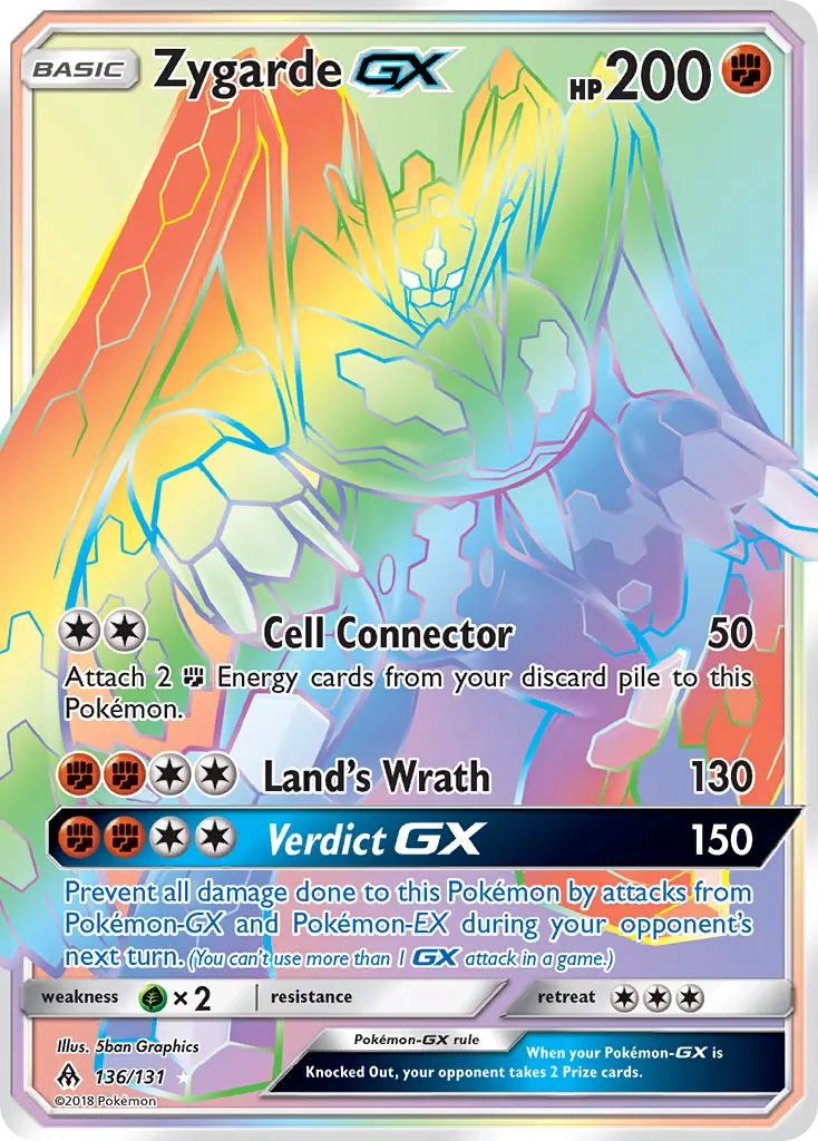Zygarde-GX #136 card image