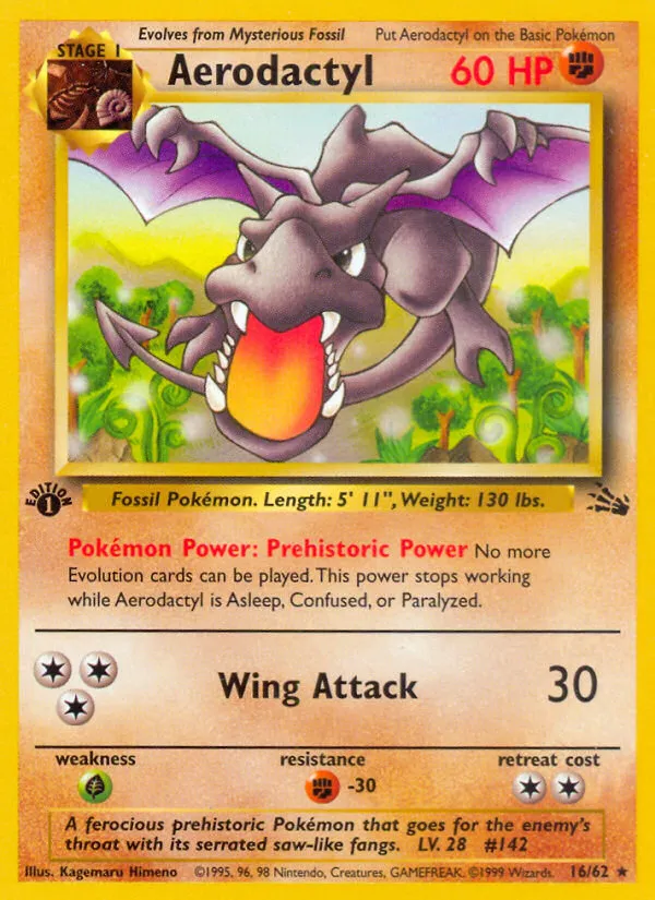 Aerodactyl card image