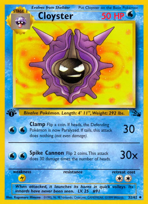 Cloyster card image