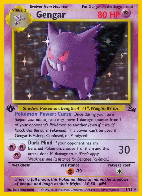 Gengar #5 card image