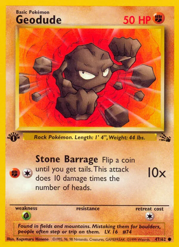 Geodude card image