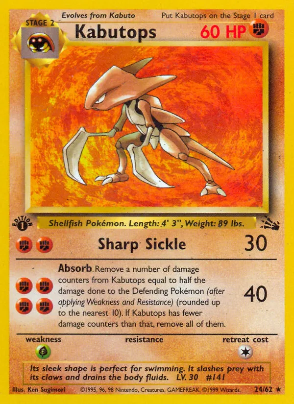 Kabutops card image