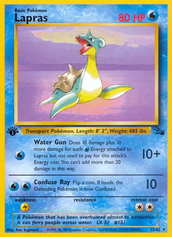 Lapras card image