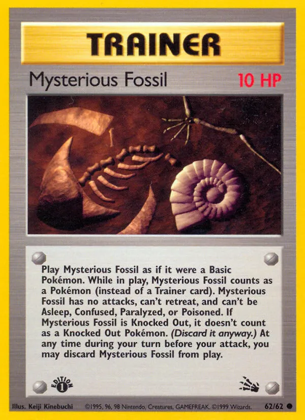 Mysterious Fossil card image