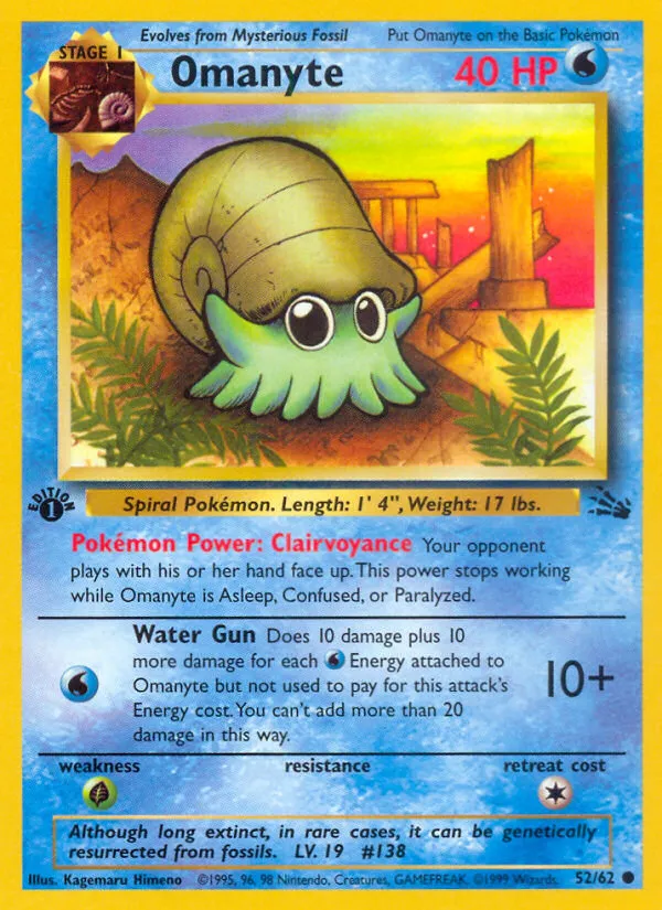 Omanyte card image