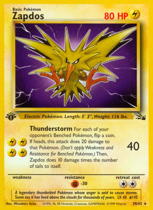 Zapdos card image