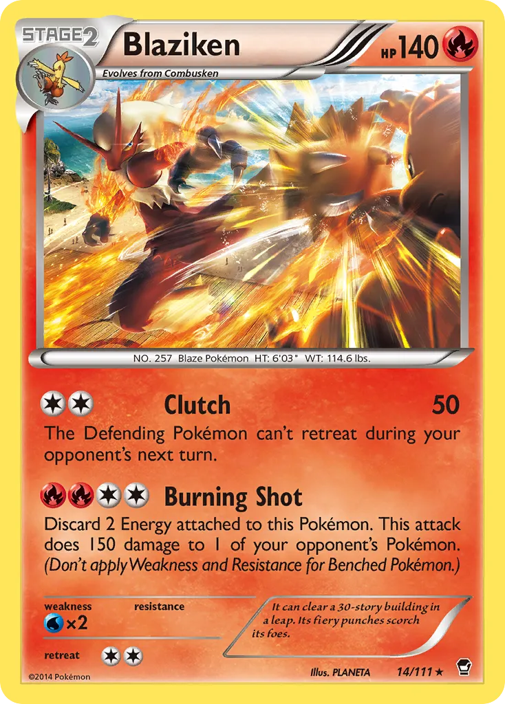 Blaziken card image