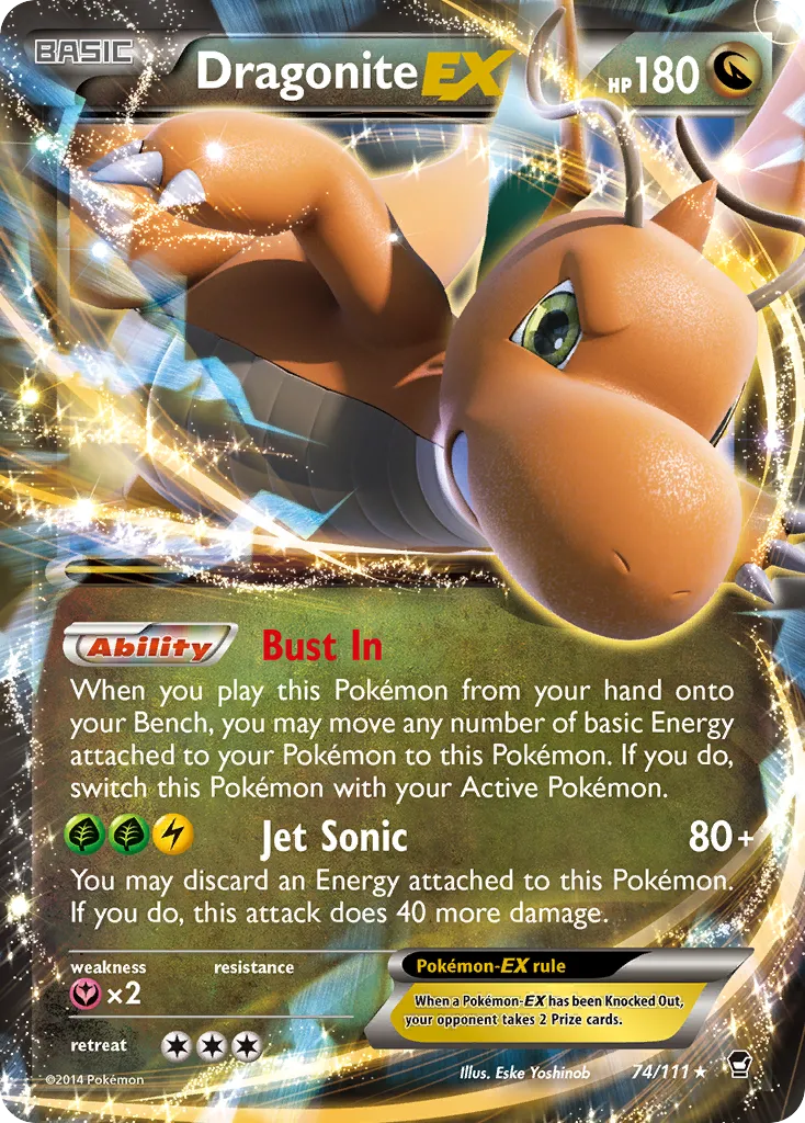 Dragonite-EX card image