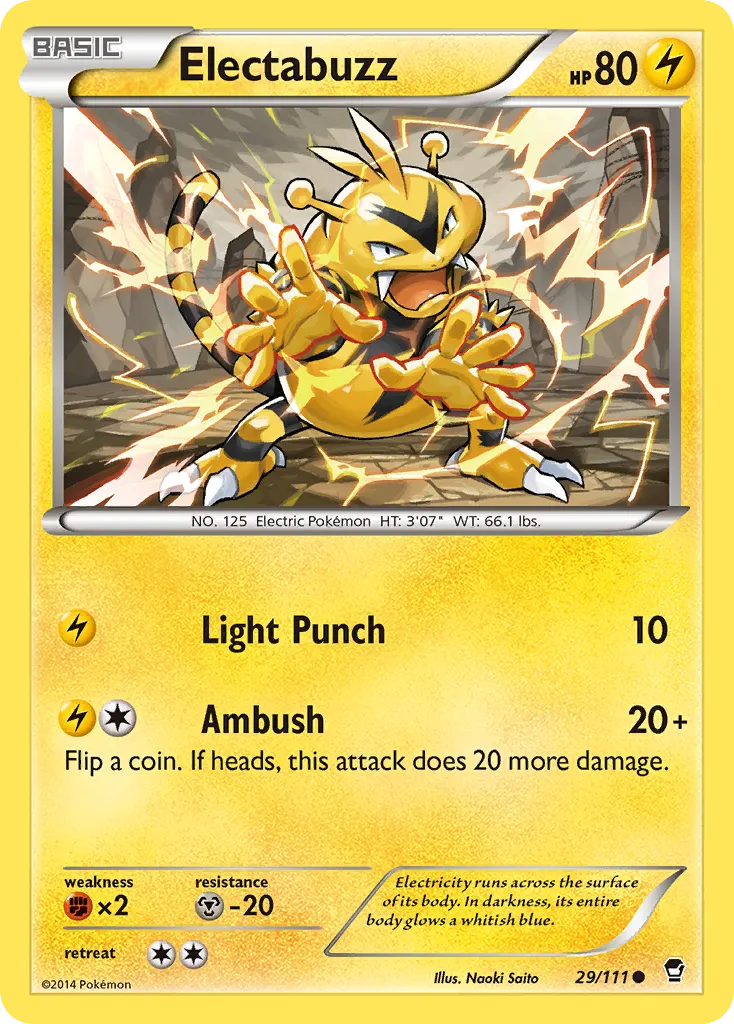 Electabuzz card image