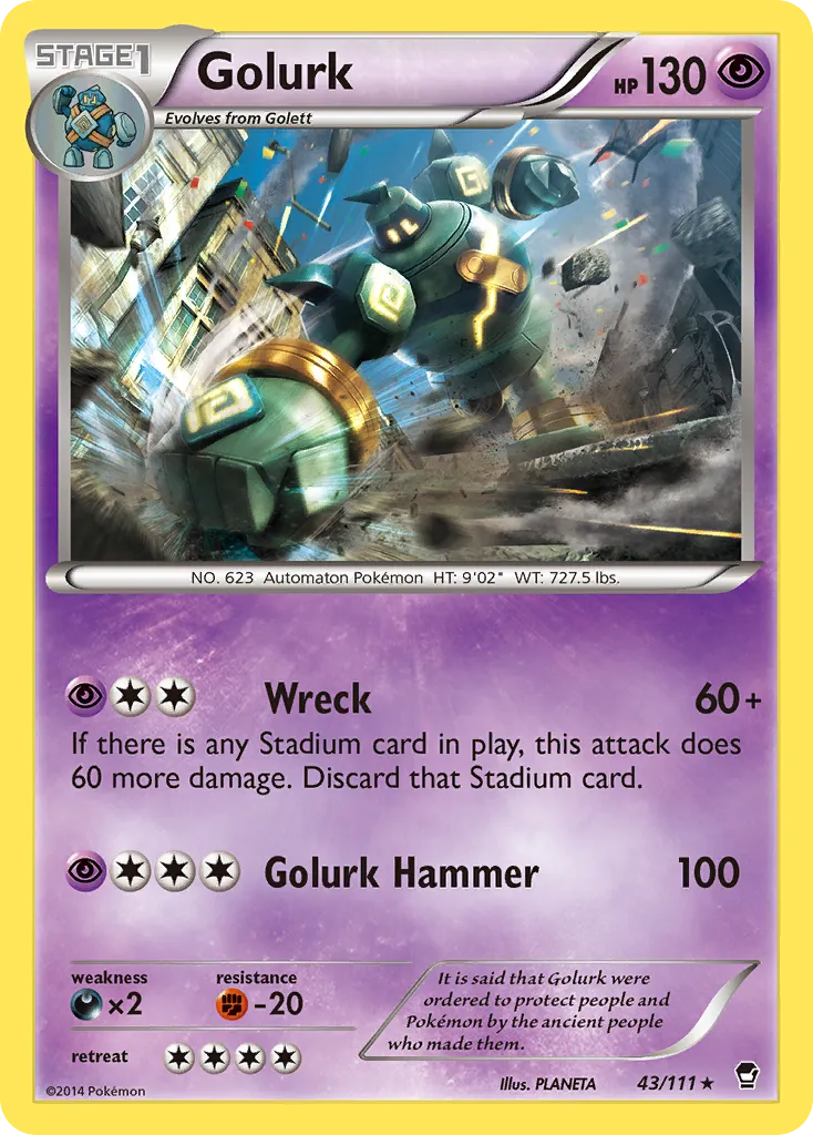 Golurk card image