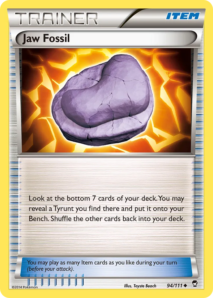 Jaw Fossil card image