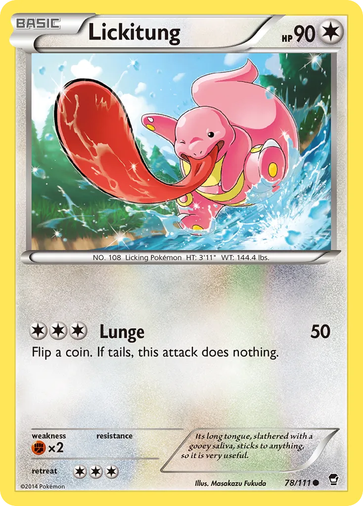 Lickitung card image