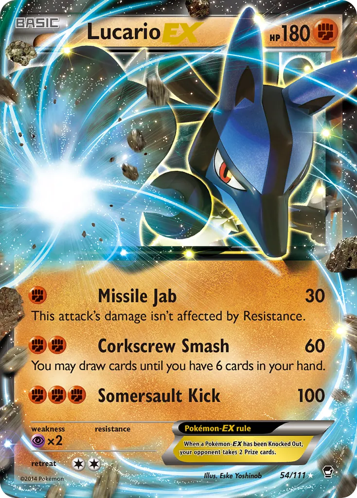 Lucario-EX card image