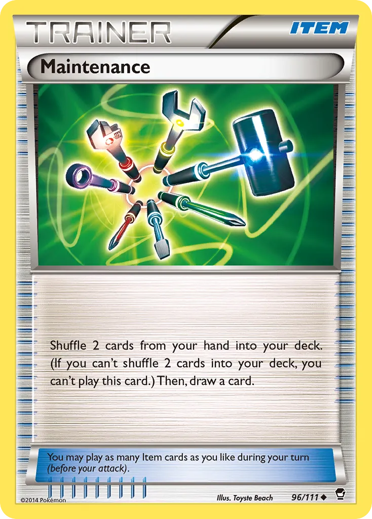Maintenance card image