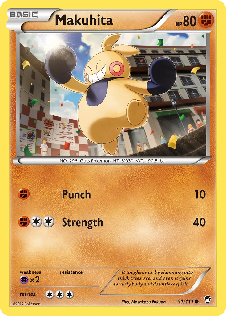 Makuhita card image