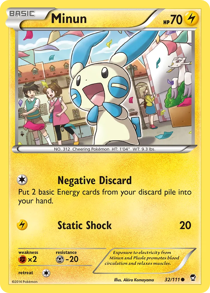 Minun card image