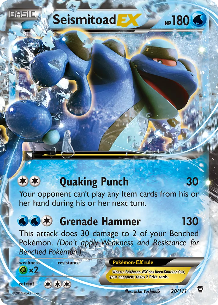 Seismitoad-EX card image
