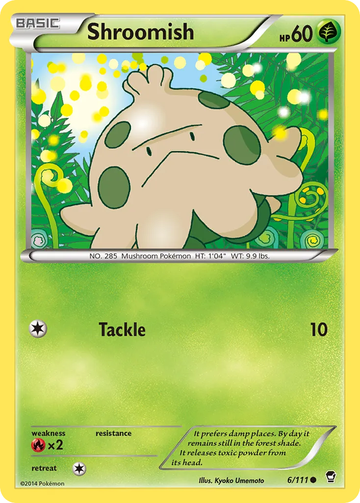 Shroomish card image