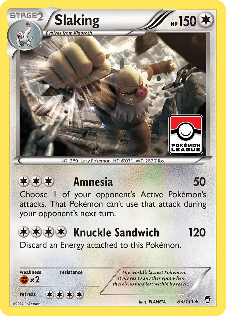 Slaking card image