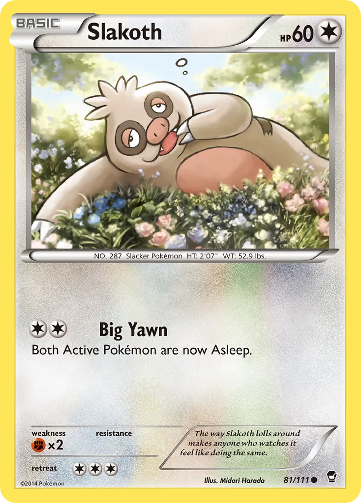 Slakoth card image