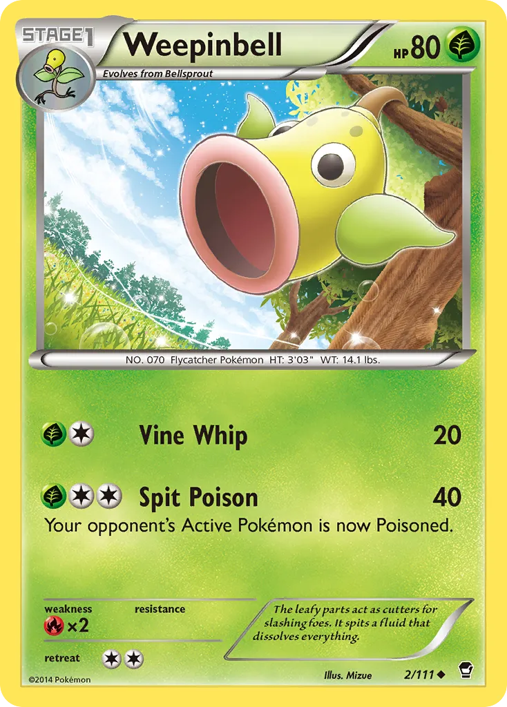Weepinbell card image