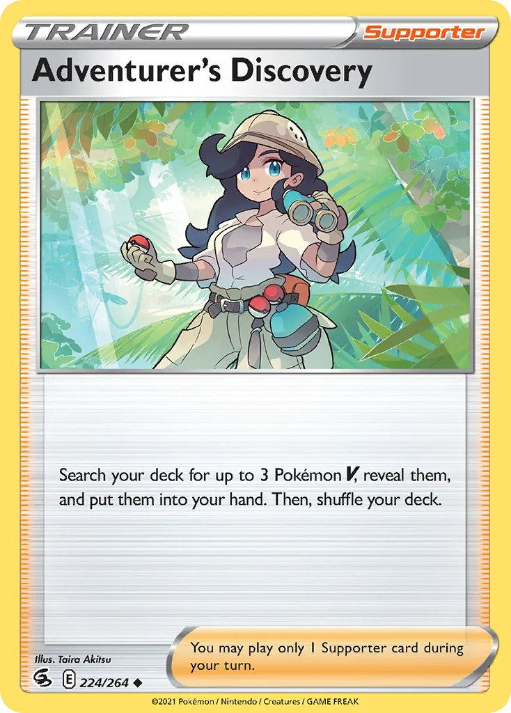 Adventurer's Discovery card image