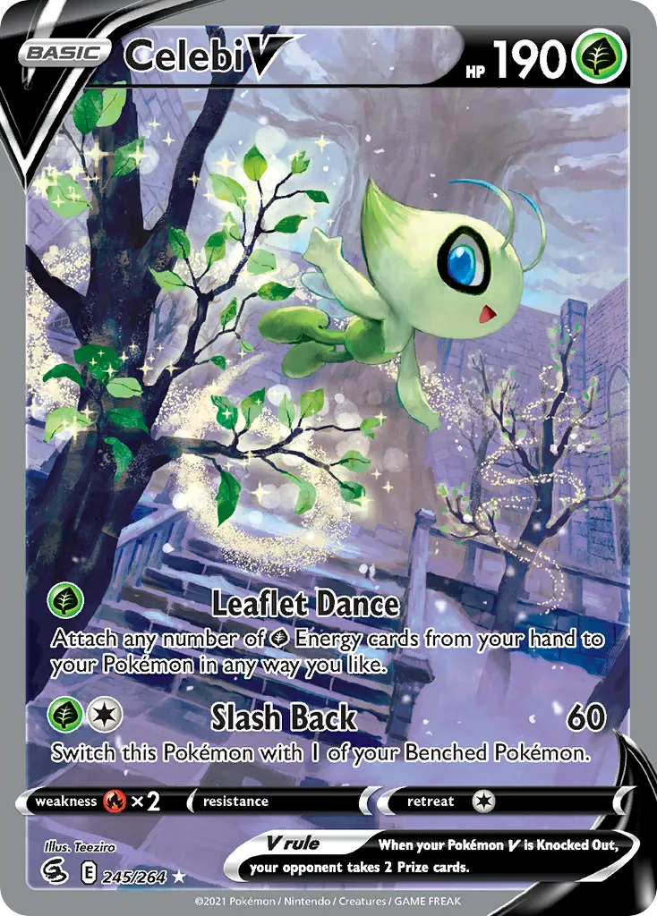 Celebi V #245 card image