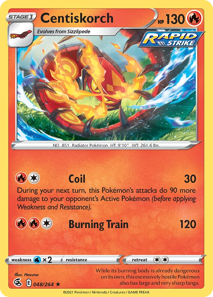 Centiskorch card image