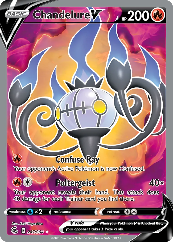 Chandelure V card image