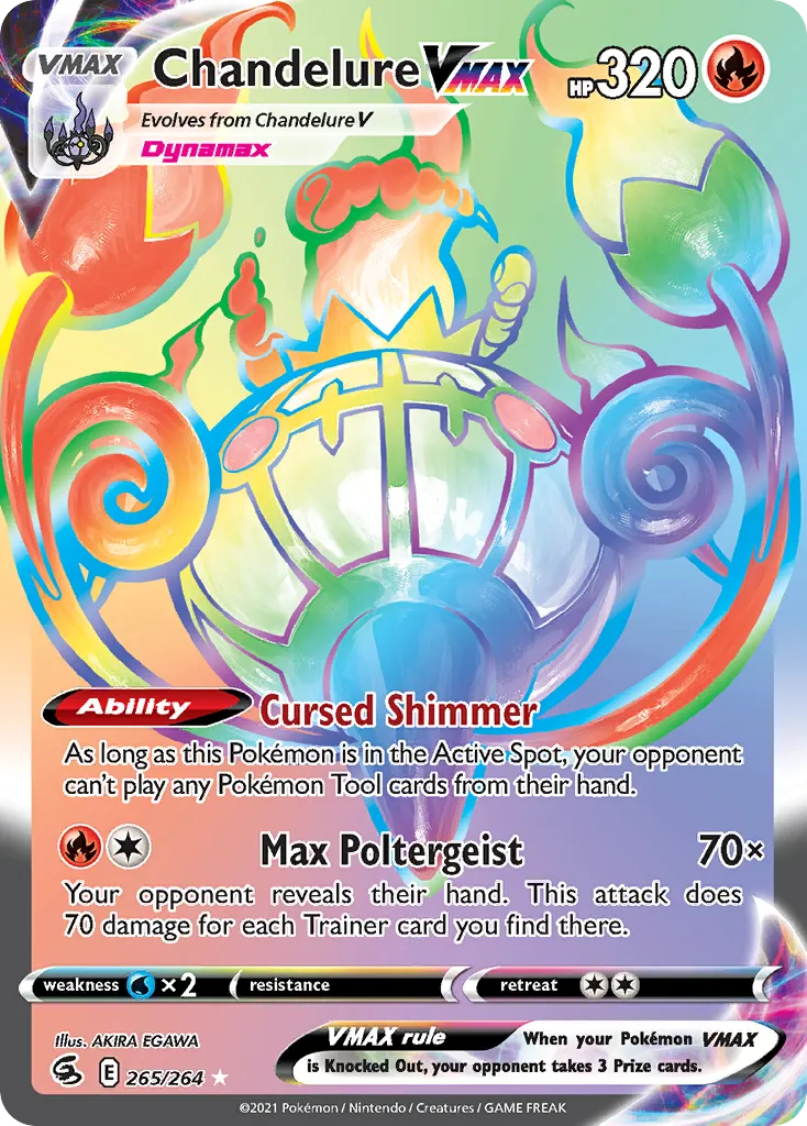 Chandelure VMAX card image