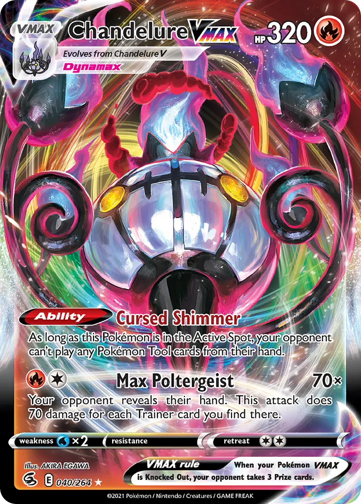 Chandelure VMAX card image