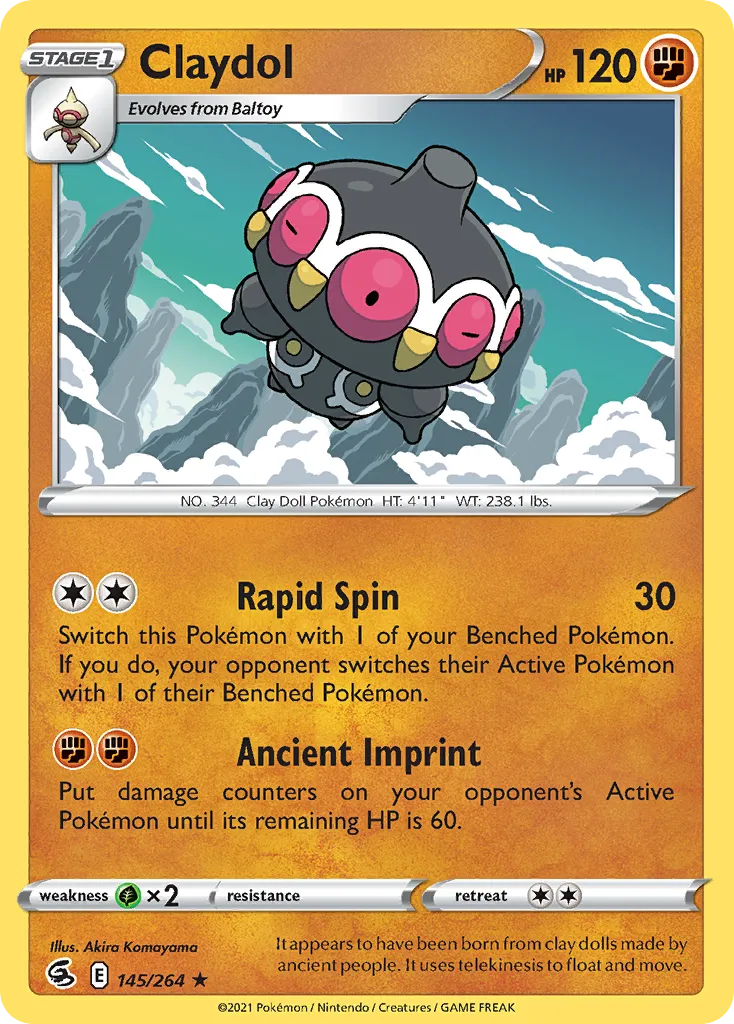 Claydol card image